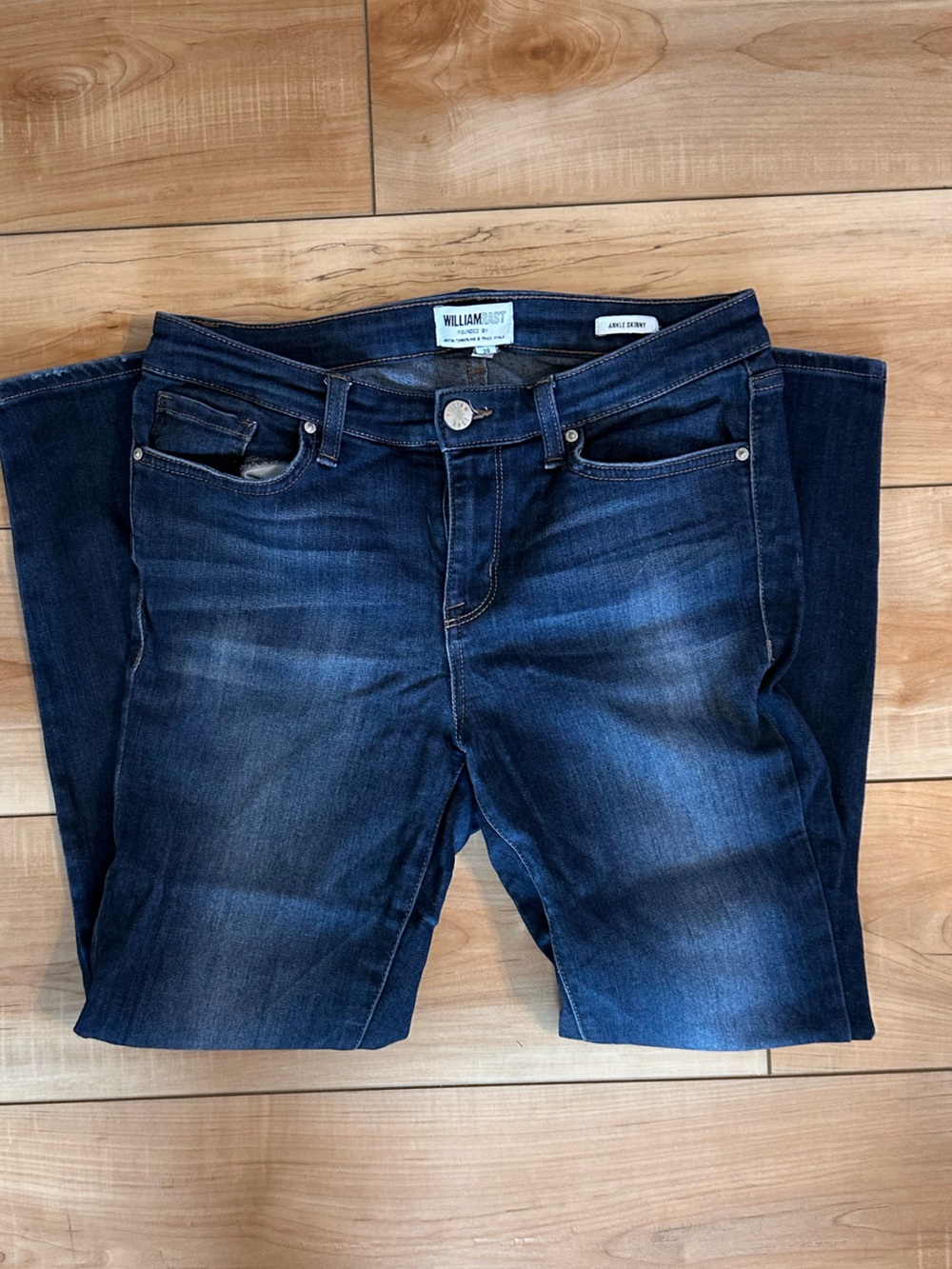 William Rast Women's Dark Indigo Skinny Jeans
